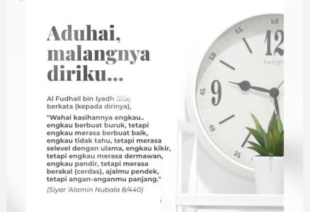 Menyediakan Ruang Untuk Ikhlas